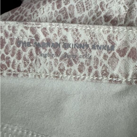 AG ADRIANO GOLDSCHMIED Jeans NWT $198 Farrah Skinny Ankle High Rise Size 27 - Picture 9 of 12